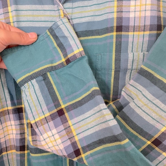 Womens So Button Front Flannel - Picture 4 of 5